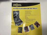 Trimann gereedschapskoffer - 625-delig - aluminium trolley - afbeelding 9 van  11
