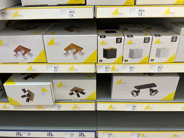 Trio lighting partij opbouw ledspots (62x) - afbeelding 3 van  12