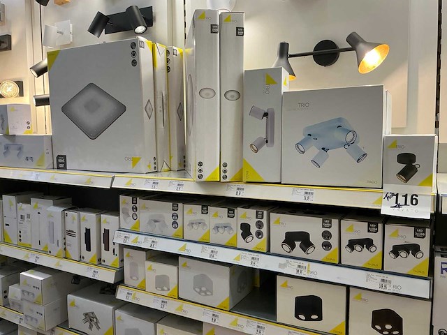 Trio lighting partij opbouw ledspots (62x) - afbeelding 5 van  12