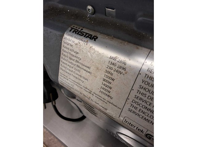 Tristar - microgolfoven - afbeelding 4 van  4