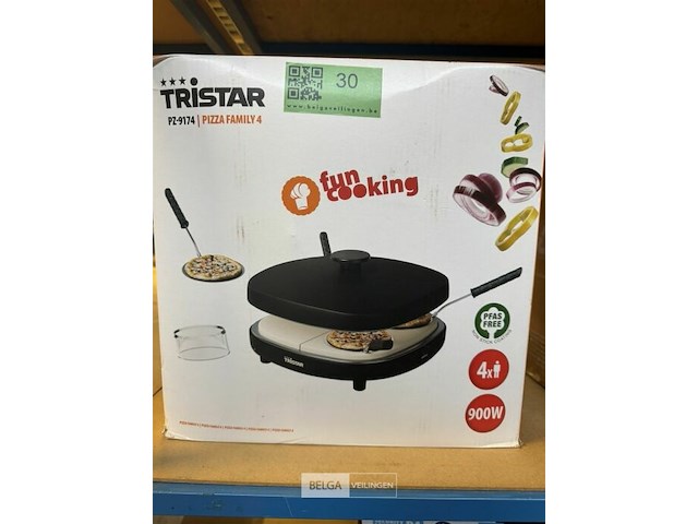 Tristar pizza family 4 - afbeelding 1 van  2