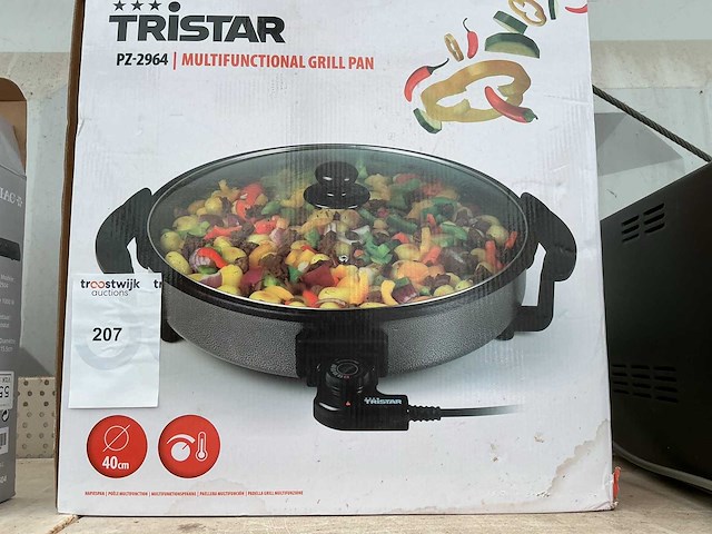 Tristar pz-2964 grill pan - afbeelding 1 van  1