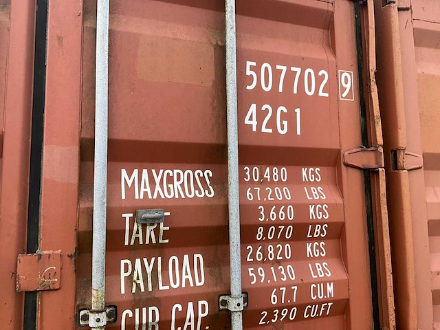 Triton zeecontainer - afbeelding 12 van  12