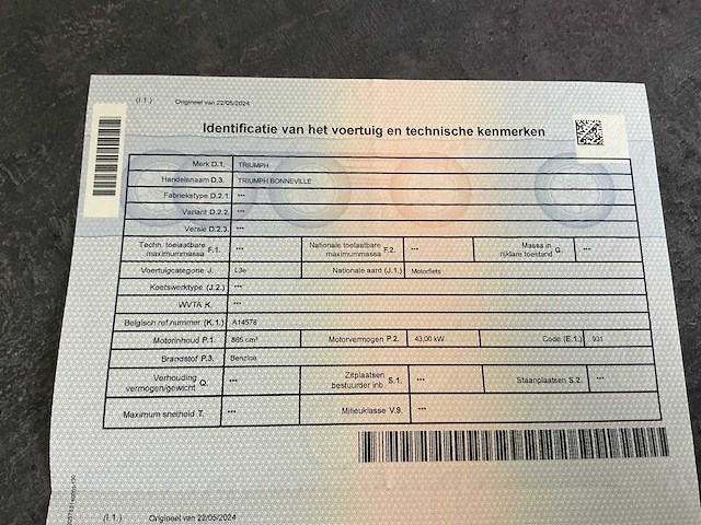 Triumph - bonneville - motorcycle - afbeelding 15 van  24