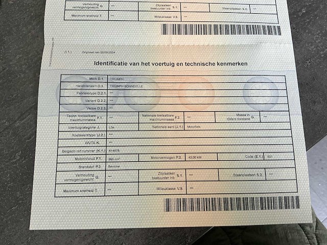 Triumph - bonneville - motorcycle - afbeelding 16 van  24