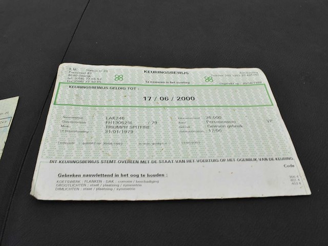 Triumph spitfire - afbeelding 17 van  33