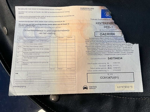 Triumph tr6 oldtimer - afbeelding 9 van  17