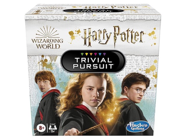 Trivial pursuit - franse versie - hasbro - toverwereld - harry potter - afbeelding 1 van  5