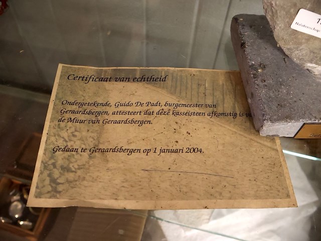 Trofee "de muur" geraardsbergen - afbeelding 3 van  4