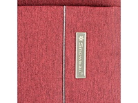 Trolley - handbagage - snowball - 57 x 36 x 20 - polyester - 35l -rood - afbeelding 6 van  6