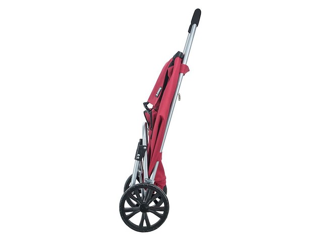 Trolley boodschappenwagentje - 55 liter - met koelvak - kleur : blauw - afbeelding 10 van  11