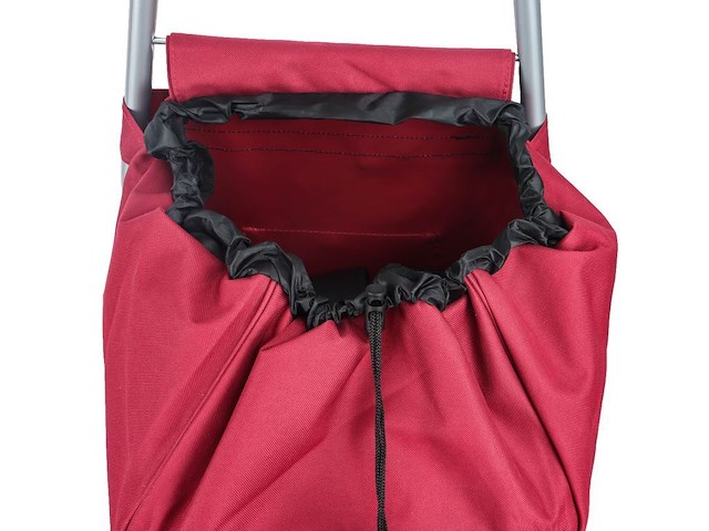Trolley boodschappenwagentje - 55 liter - met koelvak - kleur : groen - afbeelding 5 van  11