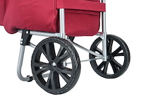 Trolley boodschappenwagentje - 55 liter - met koelvak - kleur : paars - afbeelding 8 van  11