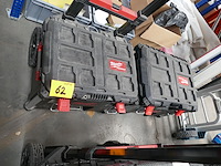 Trolley-gereedschapskofferset + circelzaagmachine - afbeelding 1 van  5