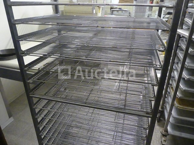 Trolley met roosters 60x40 cm - afbeelding 6 van  6