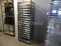 Trolley met roosters 60x40 cm - afbeelding 1 van  7