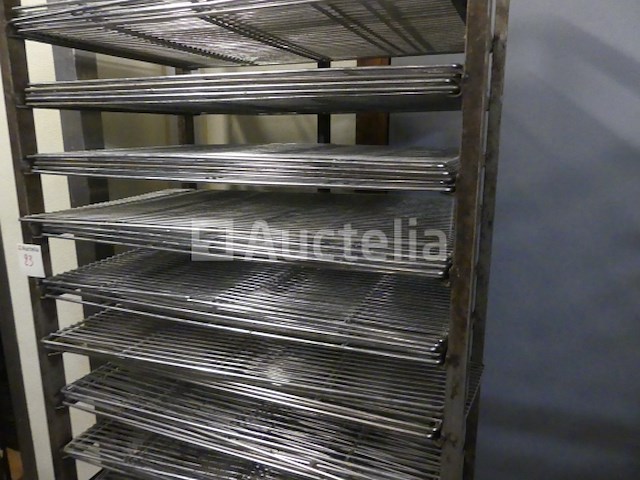 Trolley met roosters 60x40 cm - afbeelding 2 van  7