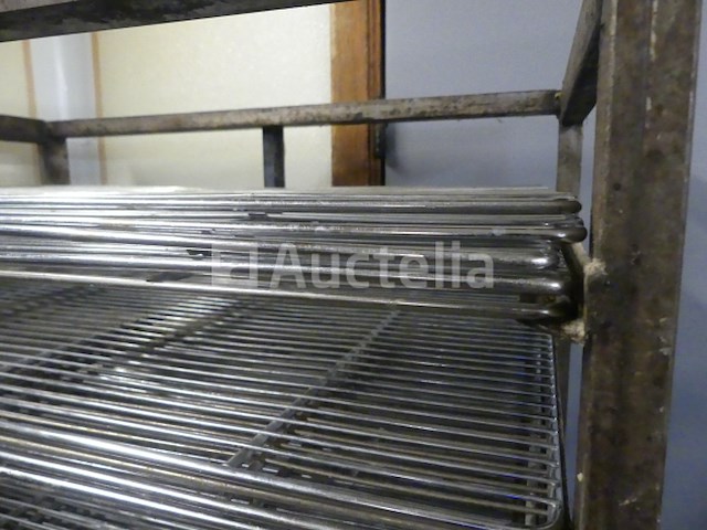 Trolley met roosters 60x40 cm - afbeelding 3 van  7