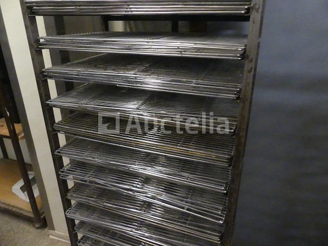 Trolley met roosters 60x40 cm - afbeelding 7 van  7