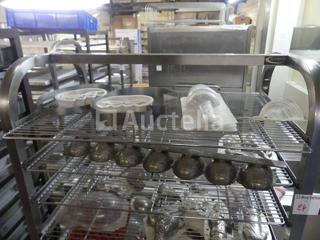 Trolley met roosters 60x40 cm - afbeelding 1 van  8