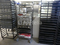 Trolley met roosters 60x40 cm - afbeelding 2 van  8