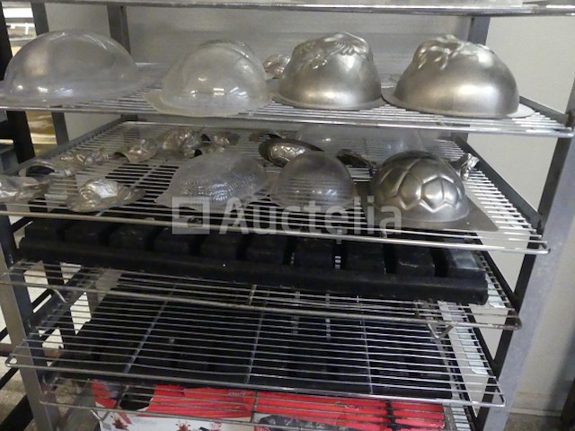 Trolley met roosters 60x40 cm - afbeelding 3 van  8