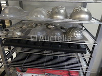 Trolley met roosters 60x40 cm - afbeelding 3 van  8