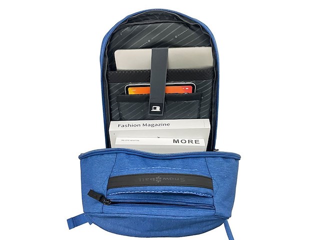 Trolley / rugzak - kleur : grijs - 33 liter - afbeelding 2 van  11