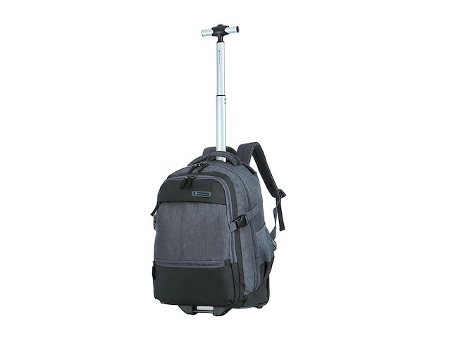 Trolley / rugzak - kleur : grijs - 33 liter - afbeelding 1 van  11