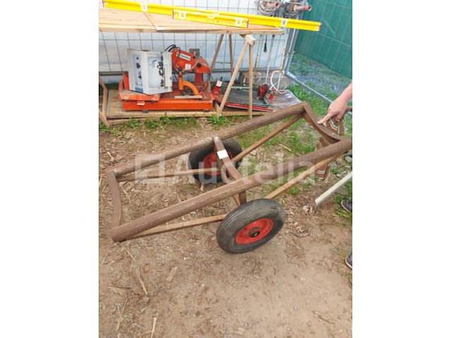 Trolley voor het vervoer van tapijten - afbeelding 1 van  5