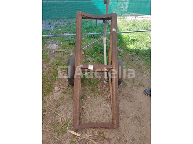 Trolley voor het vervoer van tapijten - afbeelding 2 van  5