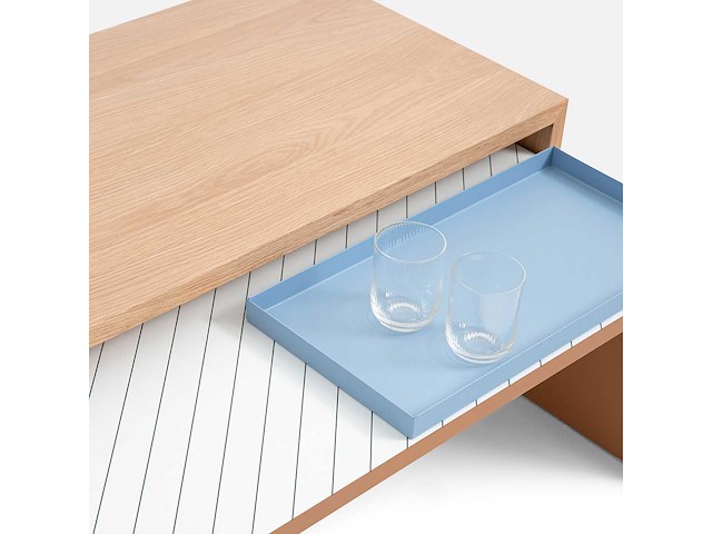 Trollle salontafel met blad - afbeelding 7 van  10