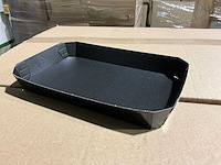 Trostomaten zwart kartonnen verpakkingschaaltjes (12750x) - afbeelding 1 van  3