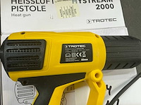 Trotec hystream 2000 heteluchtpistool - afbeelding 3 van  3