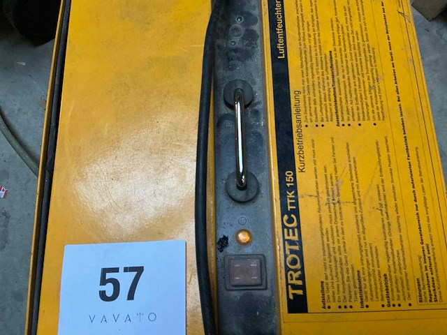 Trotec tkk 150 bouwdroger - afbeelding 5 van  5