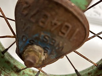 Trottinet step met taxplaat 1950 - afbeelding 2 van  3
