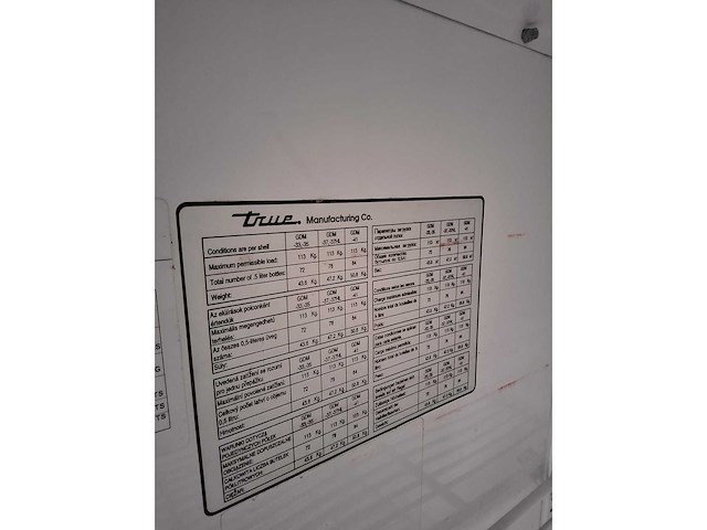 True - overige koelen en vriezen - afbeelding 4 van  4