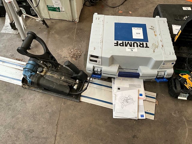 Trumpf trutool tpc 165 ketting afkortzaagmachine - afbeelding 2 van  4