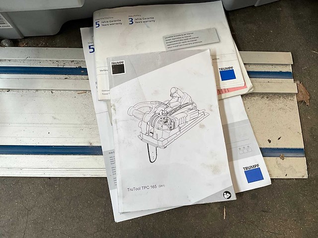 Trumpf trutool tpc 165 ketting afkortzaagmachine - afbeelding 3 van  4