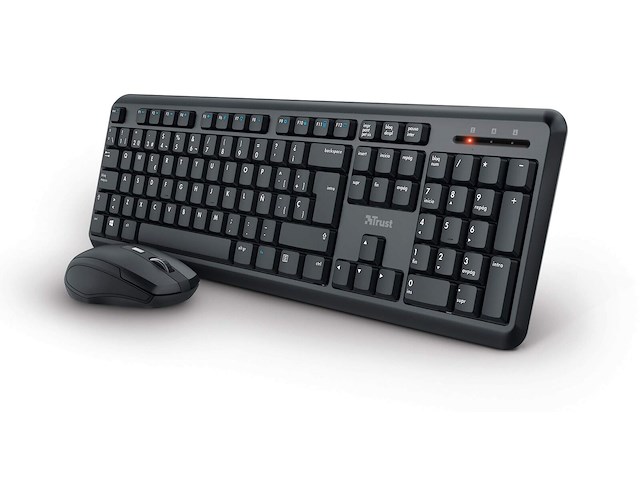 Trust draadloos keyboard en muis - afbeelding 1 van  1
