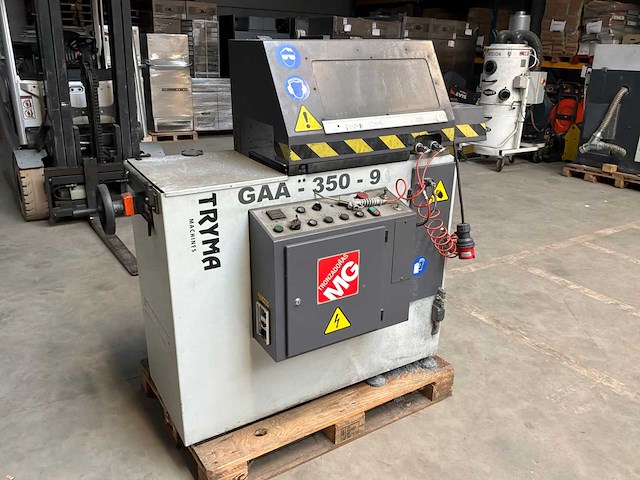 Tryma machines gaa - 350 - 90 aluminium afkortzaag - afbeelding 1 van  5