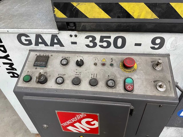 Tryma machines gaa - 350 - 90 aluminium afkortzaag - afbeelding 3 van  5