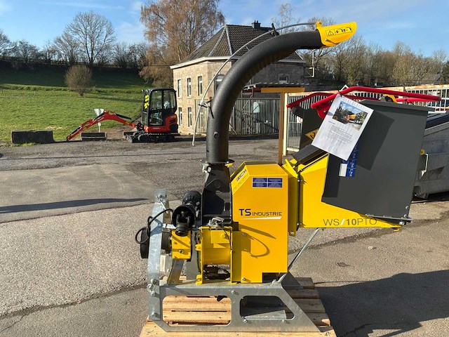 Ts industrie ws 10 pto houtversnipperaar snijmachine - afbeelding 11 van  17