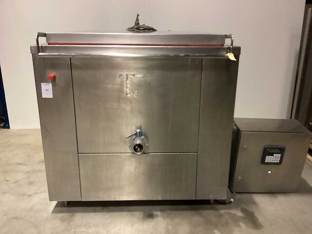 T&s roerwerkketel stoomverwarmd tssr-800 sld kookketel - afbeelding 3 van  10