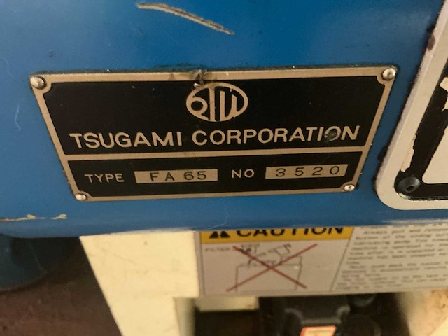Tsugami fa65 cnc-langdraaibank - afbeelding 8 van  16