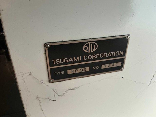 Tsugami np32 cnc-langdraaibank - afbeelding 20 van  20