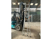 Tubesca 2x10 2 delige schuifladder - afbeelding 1 van  3