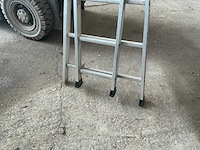 Tubesca 2x10 2 delige schuifladder - afbeelding 2 van  3