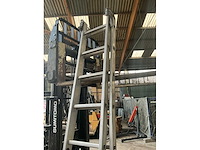 Tubesca 2x10 2 delige schuifladder - afbeelding 3 van  3