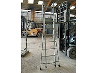 Tubesca 2x9 schuifladder - afbeelding 1 van  4